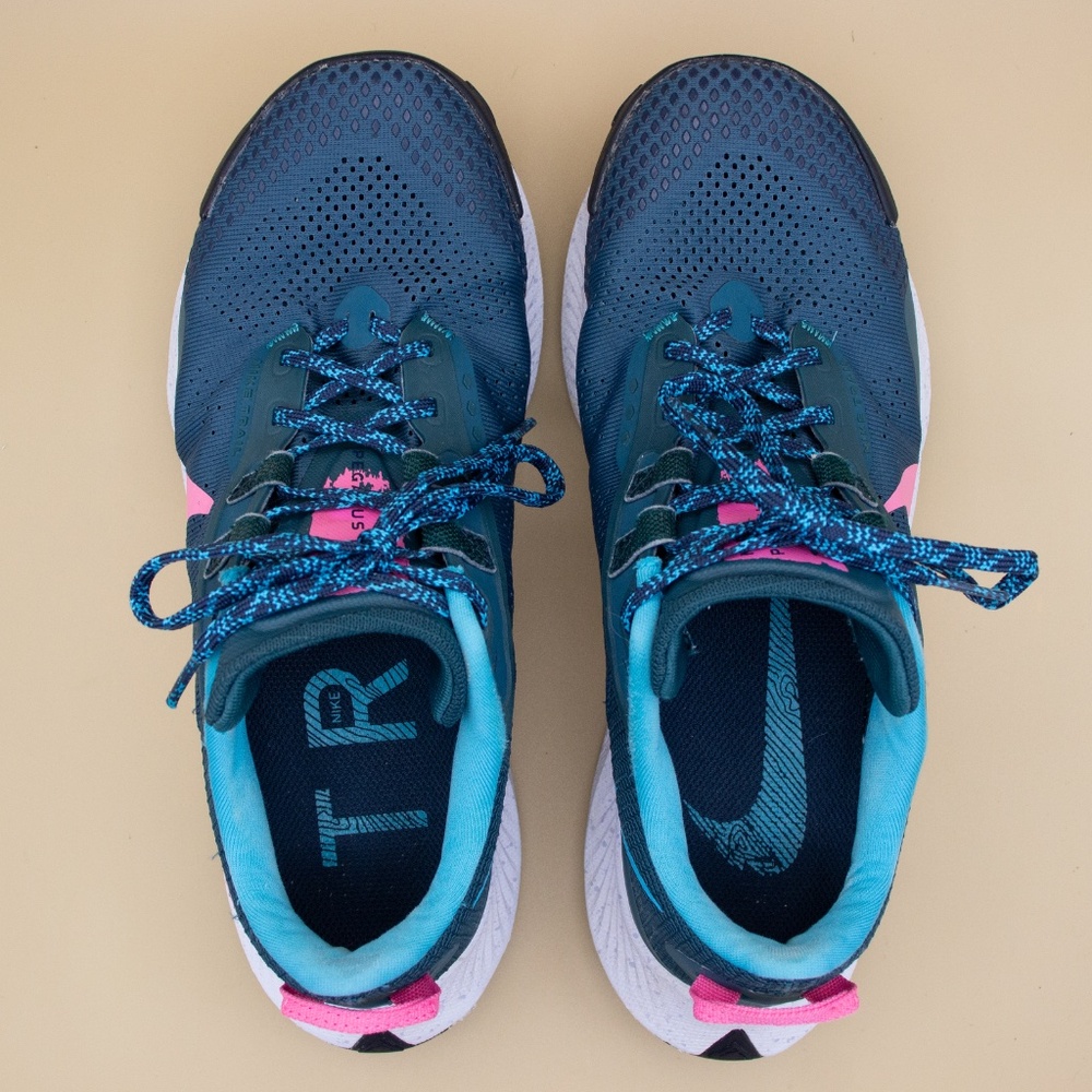 Nike Pegasus Trail 3 Dark Teal Trail Running Shoes DA8698-300 Women's Size 9 - Picture 5 of 8
